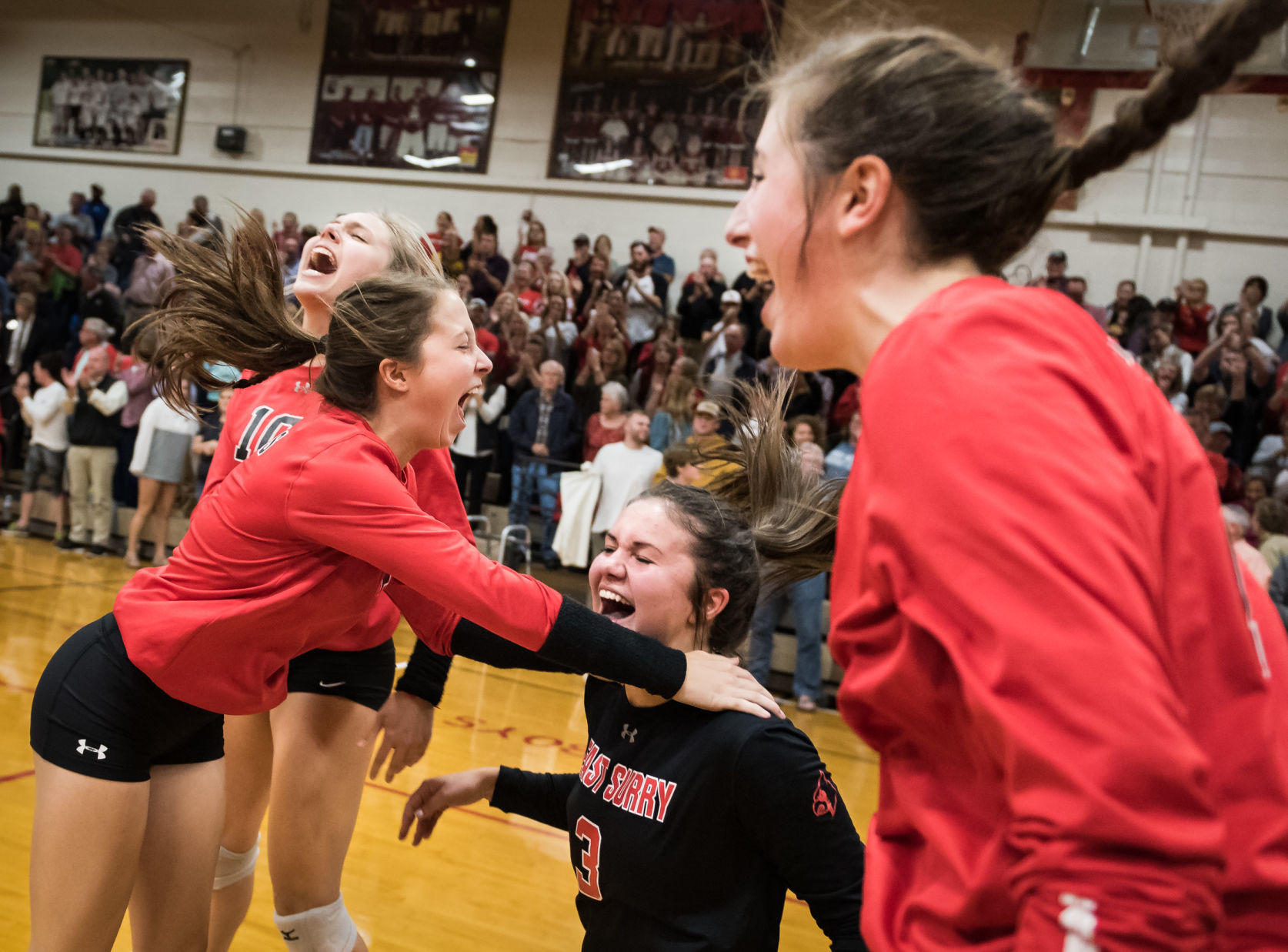 East Surry Mount Holly Mountain Island Charter Volleyball